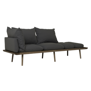 Umage Lounge Around 3-seters Sofa Mørk Eik/skygge