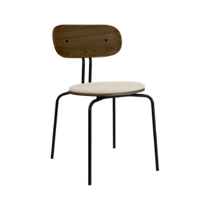 Umage Curious Spisestol Røkt Eik/ Sort/hvit Sand