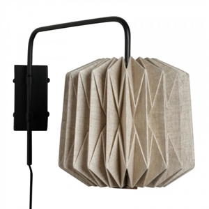 Watt & Veke Alba Vegglampe Naturlig