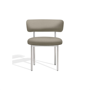Furniture Copenhagen Font Spisestol Vidar 222/Polert Stålramme