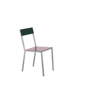 Valerie Objects Alu Spisestol Bordeaux/Candy Green