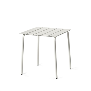 Valerie Objects Aligned Utendørs Spisebord 70x70 Off-white