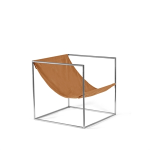 Valerie Object Solo Seat Lenestol Rustfritt Stål/ Rosa
