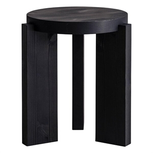 Vaarnii 001 Sort Svart Furu