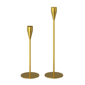 Piet Hein Venus + Jupiter MAXI Lysestake Messing