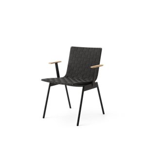 &Tradition Ville Hagestol med Armlener AV34 Varm Sort