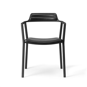 Vipp 451 Spisestol Sort Skinn