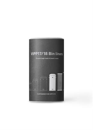 Vipp Bin Søppelsekker til Vipp17/18 8 Ruller Resirkulert