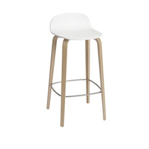 Muuto Visu Barkrakk med Hvit/Eik H88.5