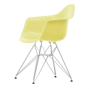 Vitra Eames Plastic RE DAR Spisestol Sitron/ Krom