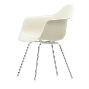 Vitra Eames Plast DAX Spisestol med Armlener Pebble