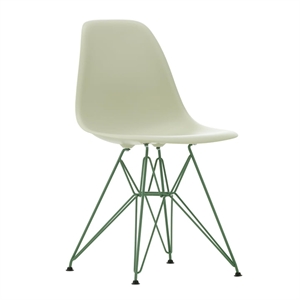 Vitra Eames Plastic RE DSR Spisestuestol Pebble/Eames Sjøskumgrønn