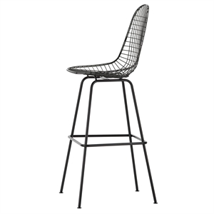 Vitra Eames Wire Barkrakk Høy Sort