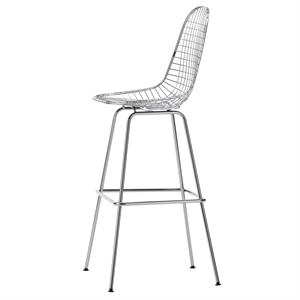 Vitra Eames Wire Barkrakk Høy Krom