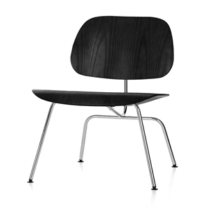 Vitra Plywood Group LCM Lenestol Metall Sort Ask/ Krom