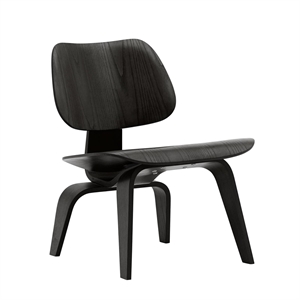 Vitra Plywood Group LCW Lenestol Sort Ask