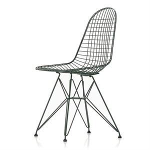 Vitra Wire DKR Spisestuestol Mørkegrønn