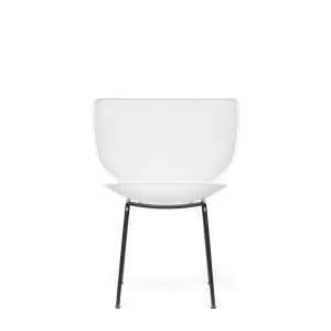 Moooi Hana Spisestol Utrukket Sett med 2 Hvit/ Sort