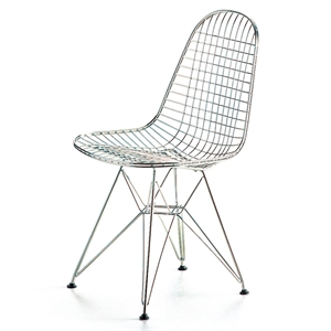Vitra Wire DKR Spisestuestol Krom