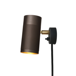 Thorup Copenhagen Patrone Vegglampe Liten Brunette Messing